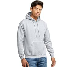 Hanes EcoSmart Hoodie, Midweight Fleece, Pullover Hooded Sweatshirt for Men | Amazon (US)