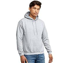 Hanes EcoSmart Hoodie, Midweight Fleece, Pullover Hooded Sweatshirt for Men | Amazon (US)
