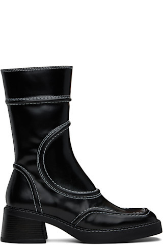 Black Malene Boots | SSENSE