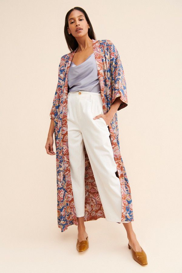 Long Floral Duster | Nuuly