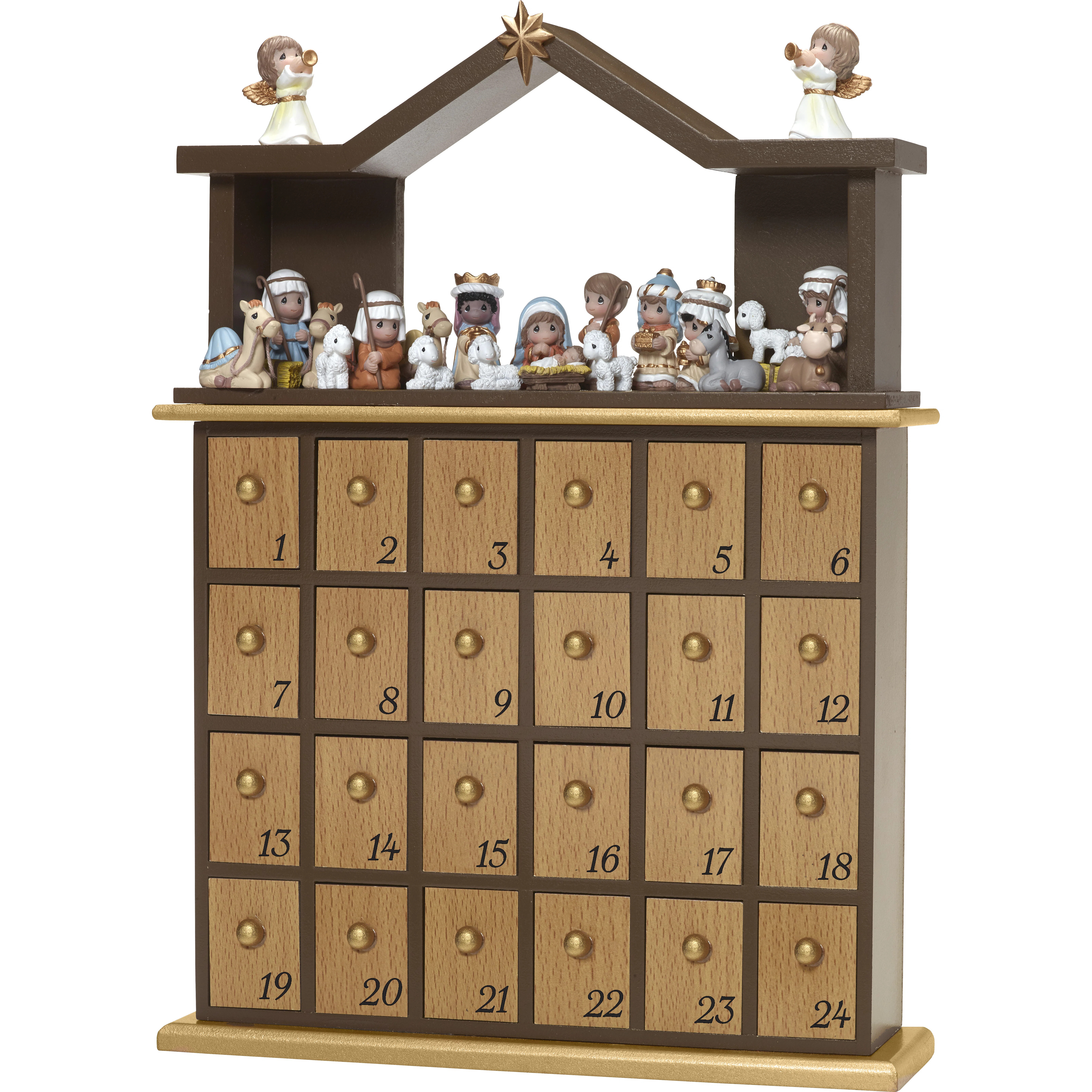 Precious Moments 26 Piece Nativity Advent Calendar Set & Reviews | Wayfair | Wayfair North America
