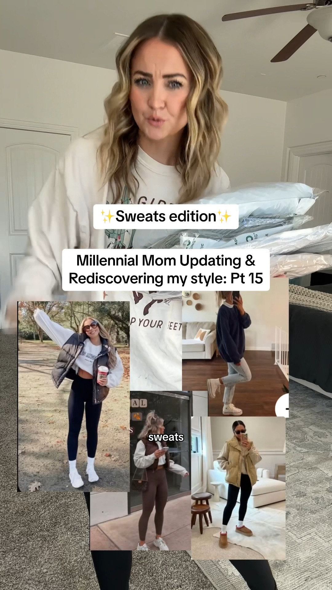 Sweats edition! I can only link up to 16 things so if you can’t find what you’re looking for here, look at the different pictures on my profile! Everything is linked!! 

Leggings:M
Shoes:7
Amazon sweatpants: men’s L
Khaki Vest: M
White long sleeve: S
Hat: M/L
Jeans: 28 long
Amazon hoodie (both gray and tan): xl
Black vest: xl
Los Angeles sweatshirt: M
Nike sweatshirts: xl
Nike hoodies: m
Nike sweatpants: m
Mock neck: m

#LTKstyletip #LTKfindsunder100