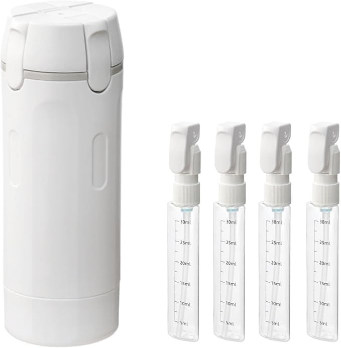 HISKI 4 in 1 Travel Bottles for Toiletries,Portable Travel Toiletries Bottle Set, Portable Contai... | Amazon (US)