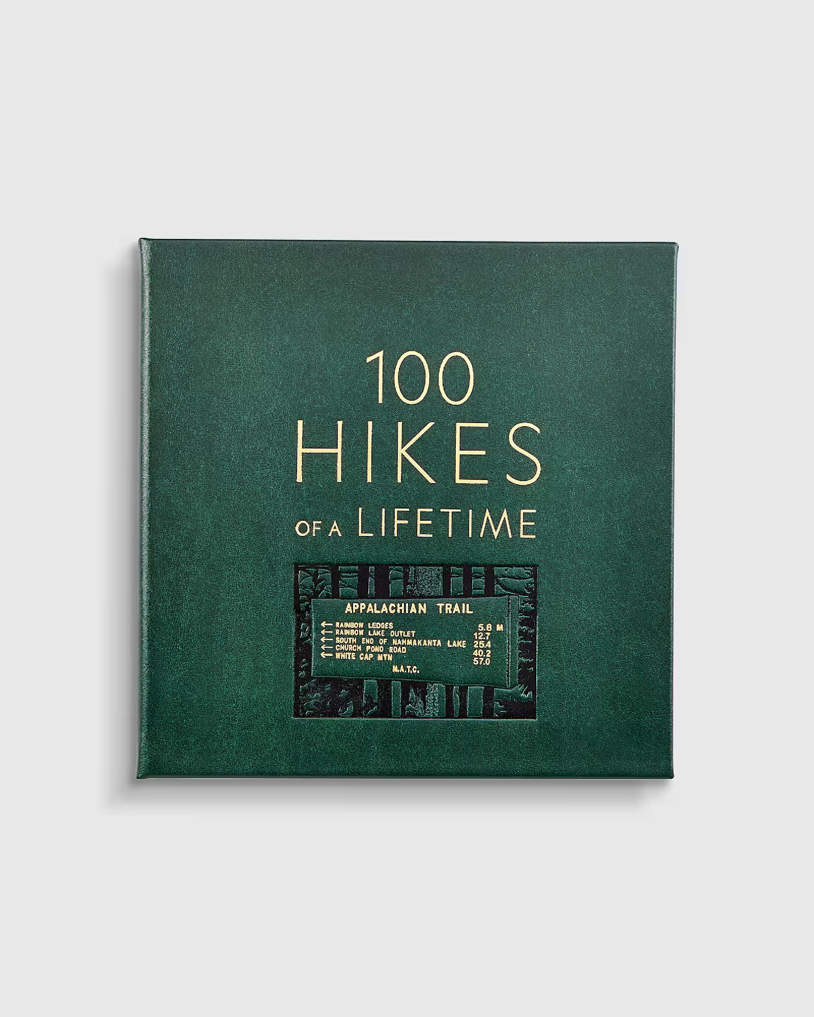 100 Hikes of a Lifetime Leather Bound Book | Quince