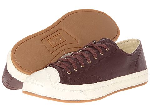 Converse Jack Purcell Post Applied Ox (French Roast/Egret) Men's Shoes | 6pm