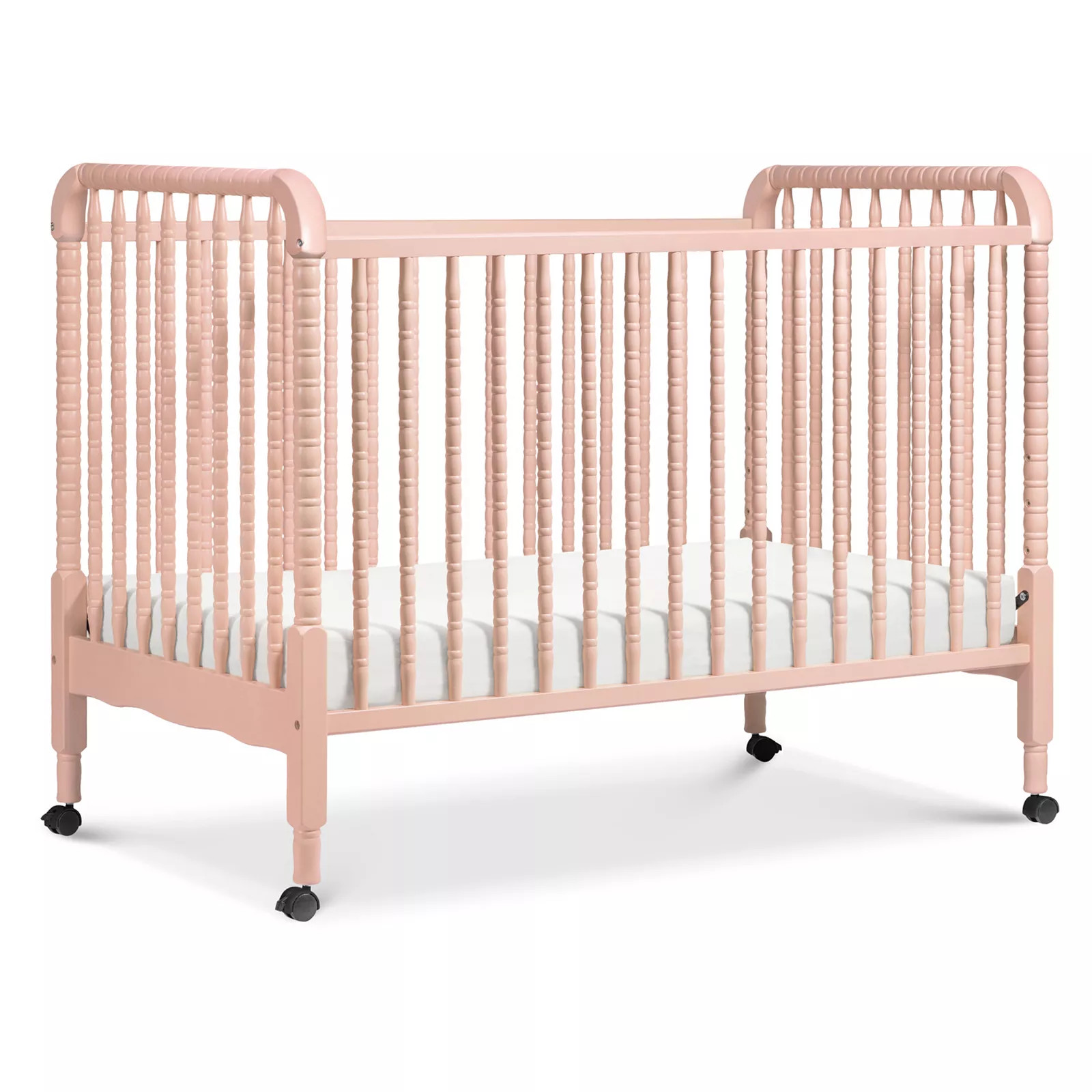 Million Dollar Baby Jenny Lind 3-in-1 Convertible Crib, Blush Pink | Kohl's
