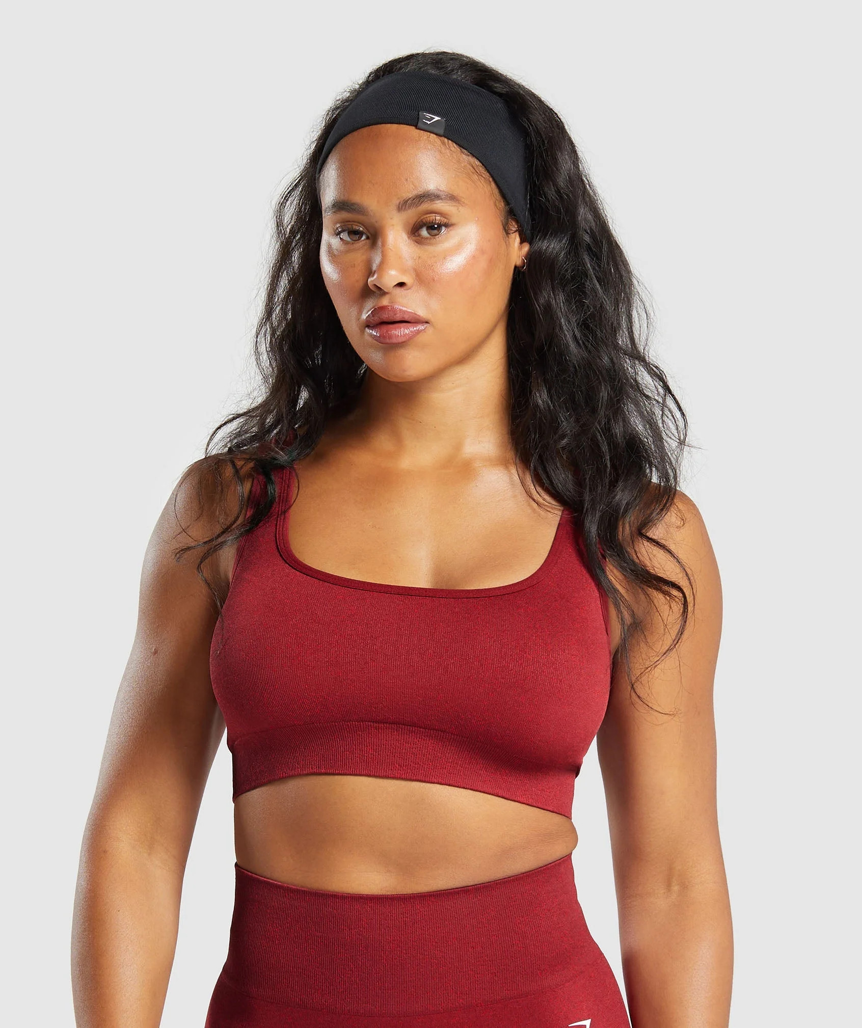 Gymshark Adapt Fleck Sports Bra - Reps Red/Conditioning Red | Gymshark UK