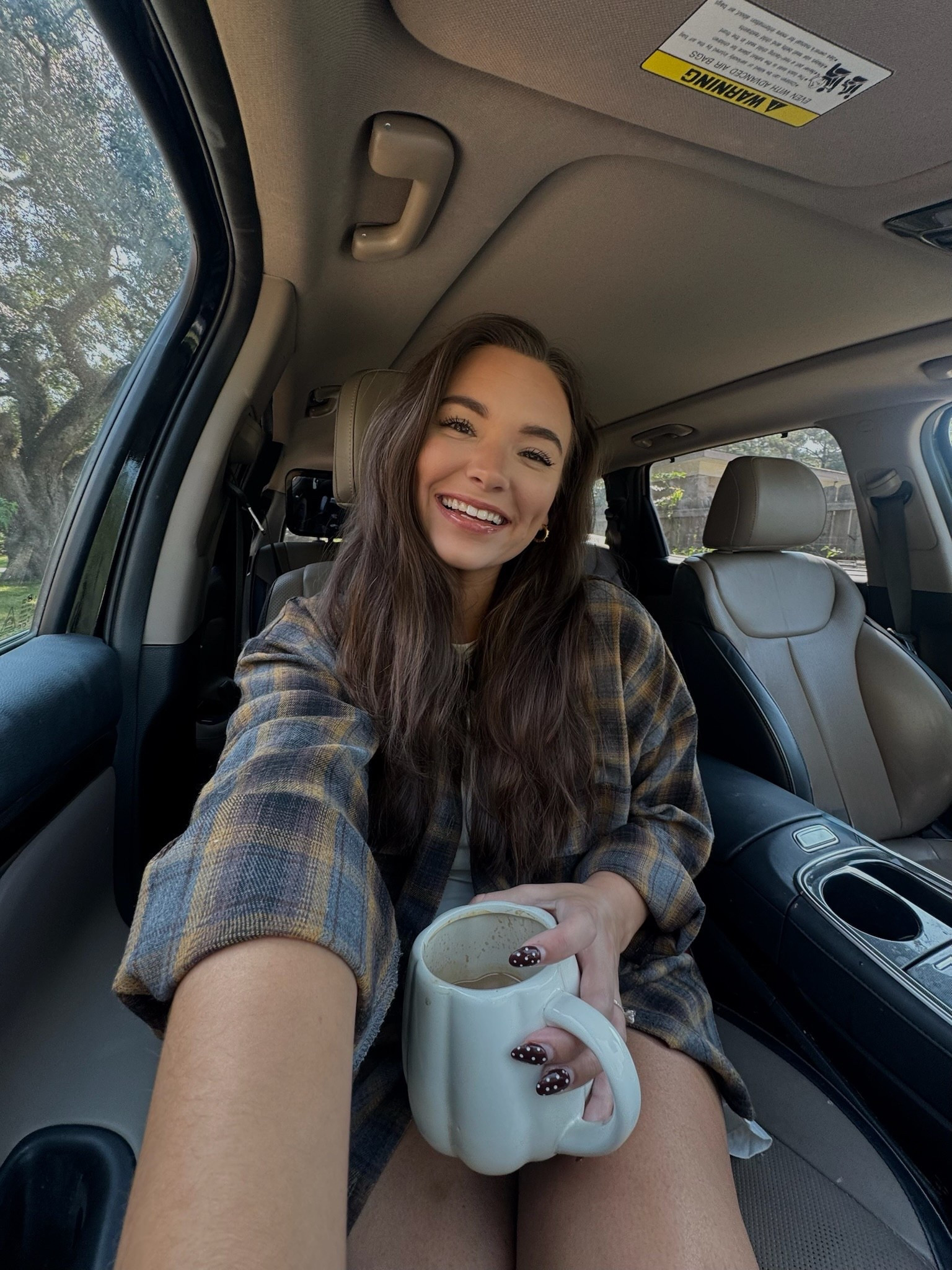 Fall flannel button down paired with this adorable ceramic pumpkin coffee mug for a cozy autumn morning! 

#LTKSaleAlert #LTKFindsUnder100 #LTKStyleTip