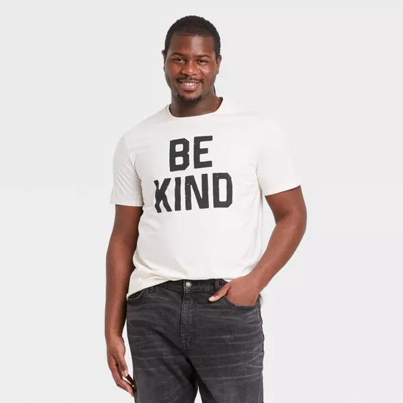 Men's Big & Tall Standard Fit Short Sleeve Crew Neck T-Shirt - Goodfellow & Co™ | Target
