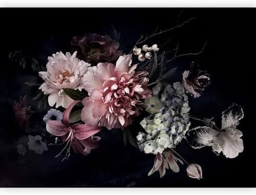 artgeist Premium Wall Mural Flowers 79x55 in - XXL Non-Woven Wallpaper Fleece Wall Decor Photo Pr... | Amazon (US)