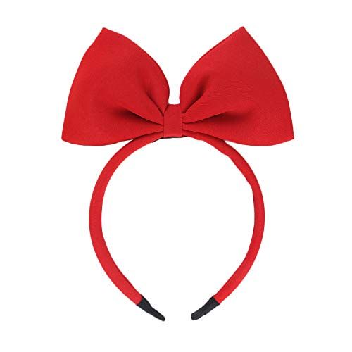 Bow Headband Headbands for Women Girls - 1pcs Large Red Bow Headbands/Headwraps/Hairband/Headwear... | Amazon (US)