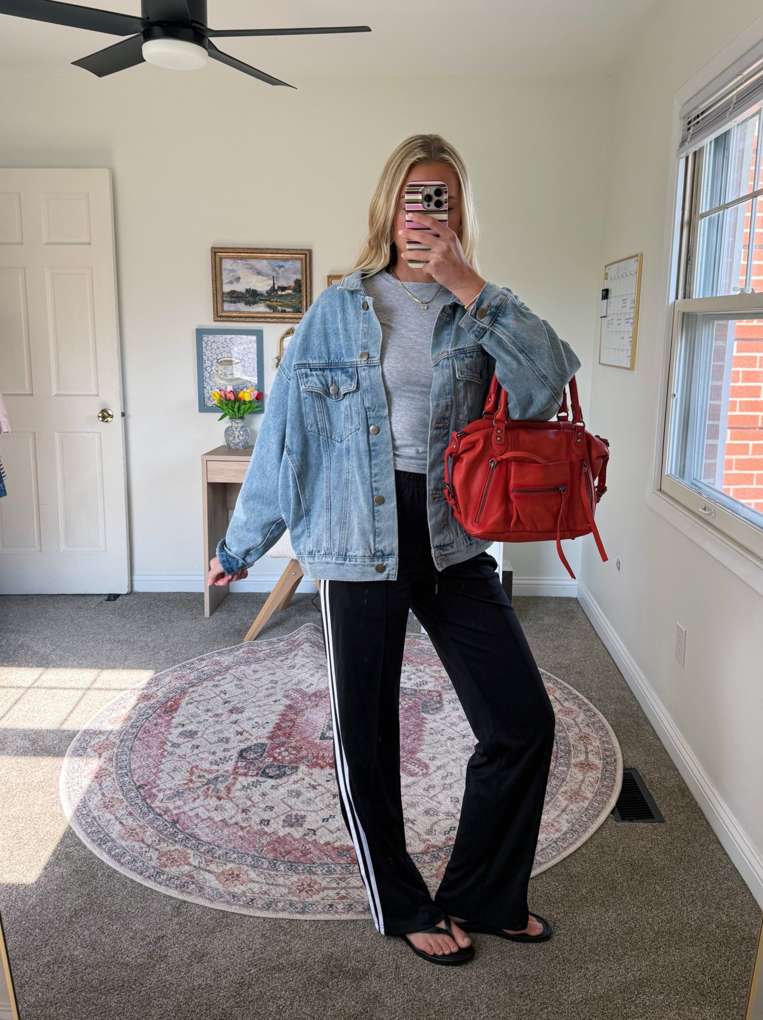 Also looks so cute with track pants!! Love these- got a Small in the 34"

#LTKootd