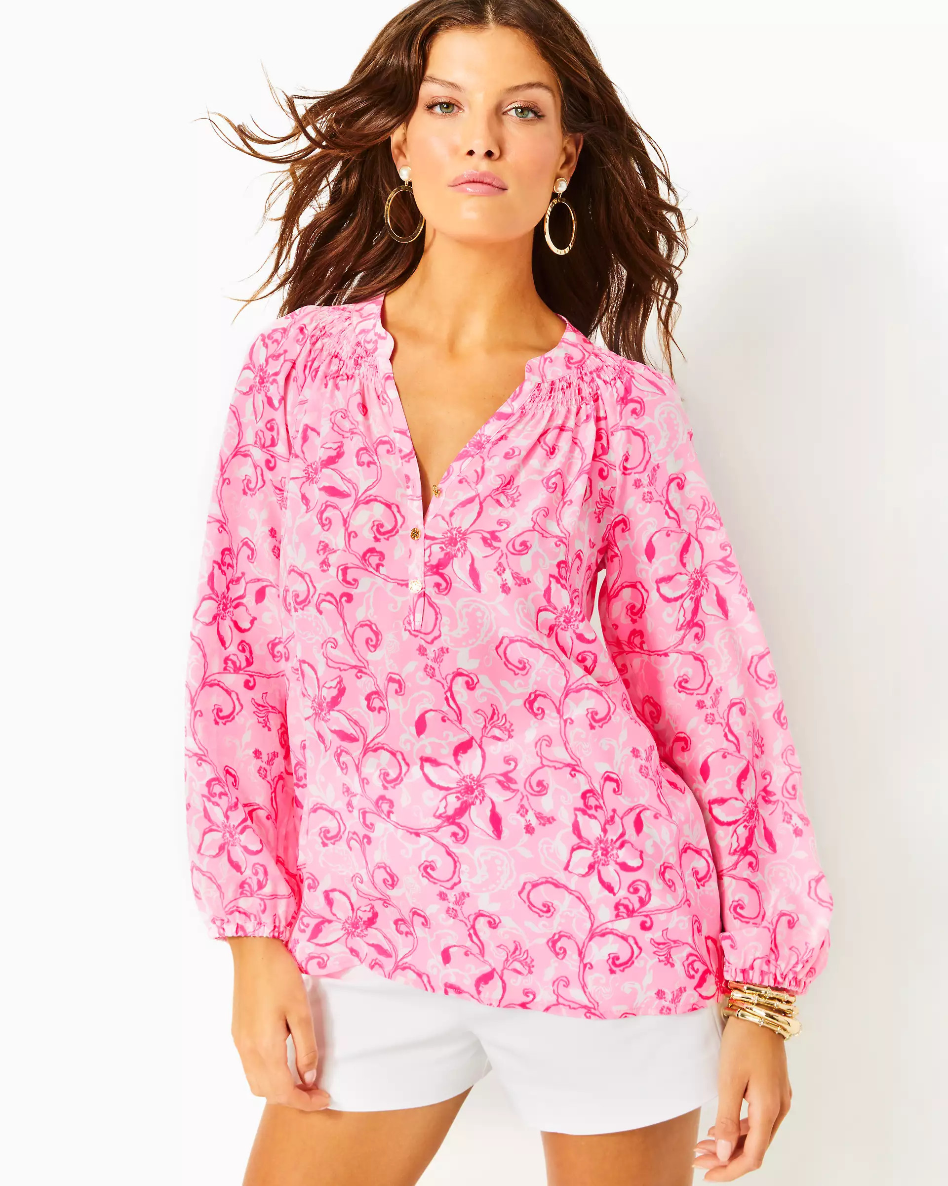 Elsa Silk Top | Lilly Pulitzer | Lilly Pulitzer