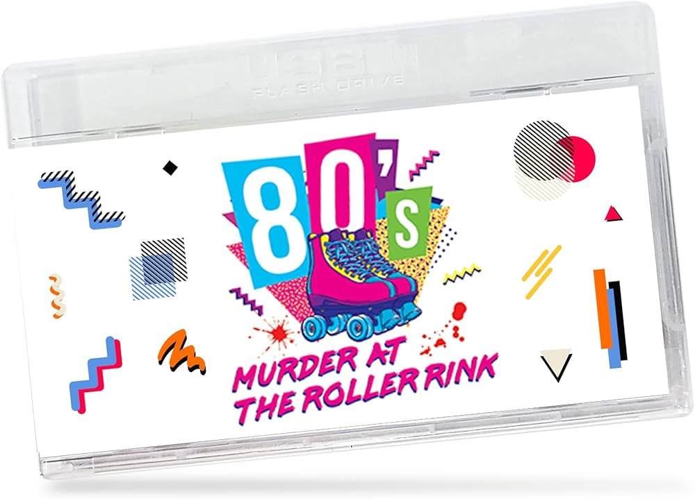 Murder at the Roller Rink | Fun 1980s Teen Murder Mystery Party Game | Flexible 4-20+ Players | U... | Amazon (US)
