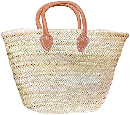 purifyou Handmade Moroccan Seagrass Baskets - Large (17x11) for Shopping, Storage, Baby Items, Pi... | Amazon (US)