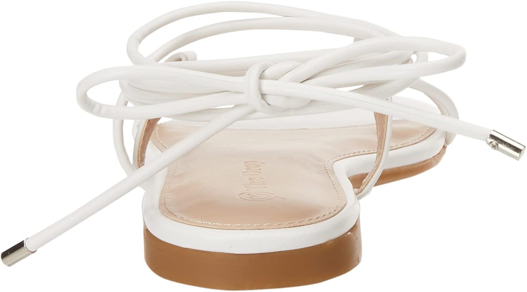 The Drop Women's Samantha Flat Strappy Lace-Up Sandal | Amazon (US)