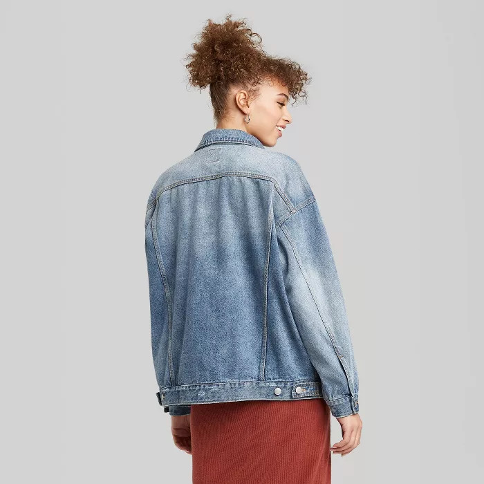 Denim Trucker Jacket - Wild Fable™ | Target