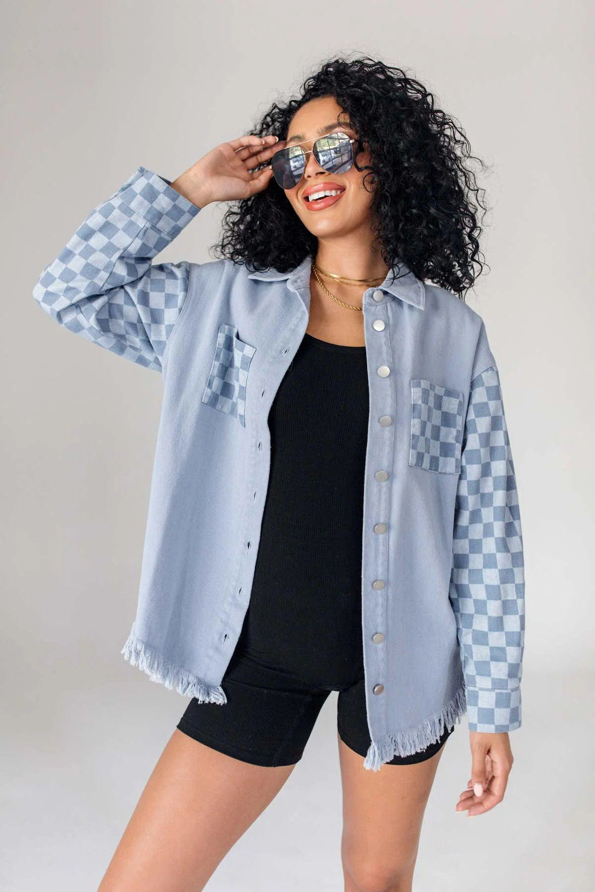 McKinley Checkered Shacket | The Post