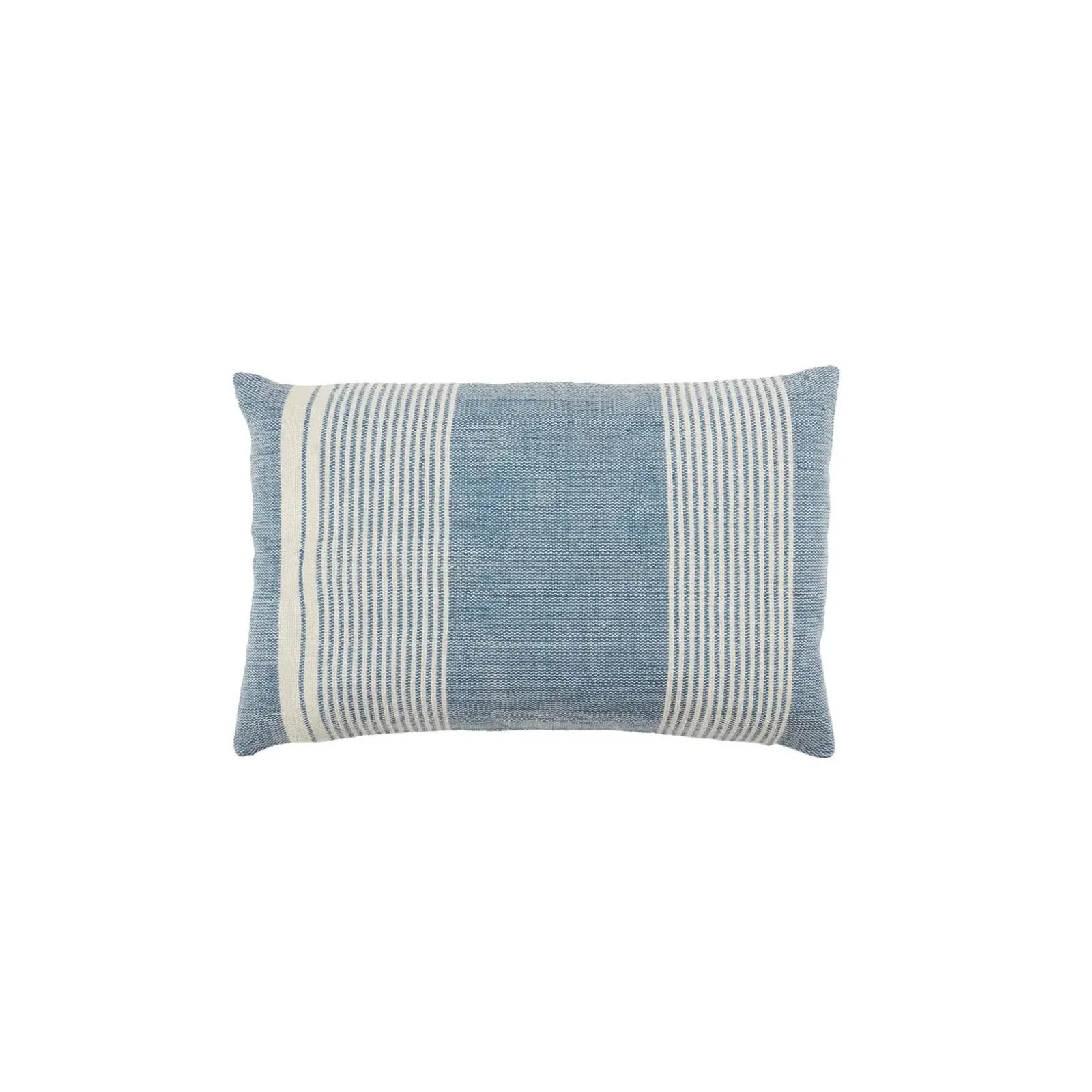 Princeton Outdoor Lumbar Pillow in Blue | Brooke and Lou