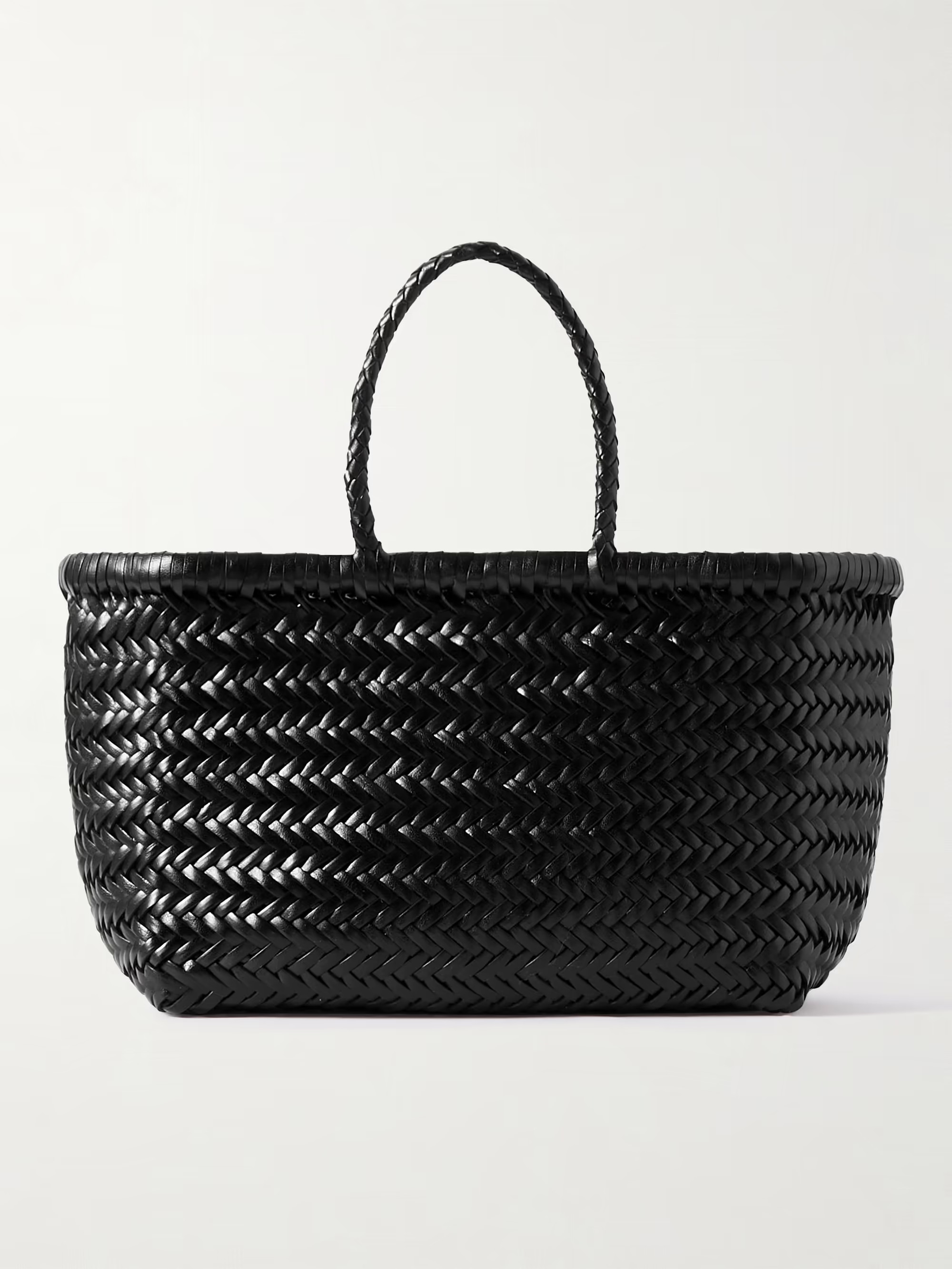 Bamboo Triple Jump small woven leather tote | NET-A-PORTER (UK & EU)