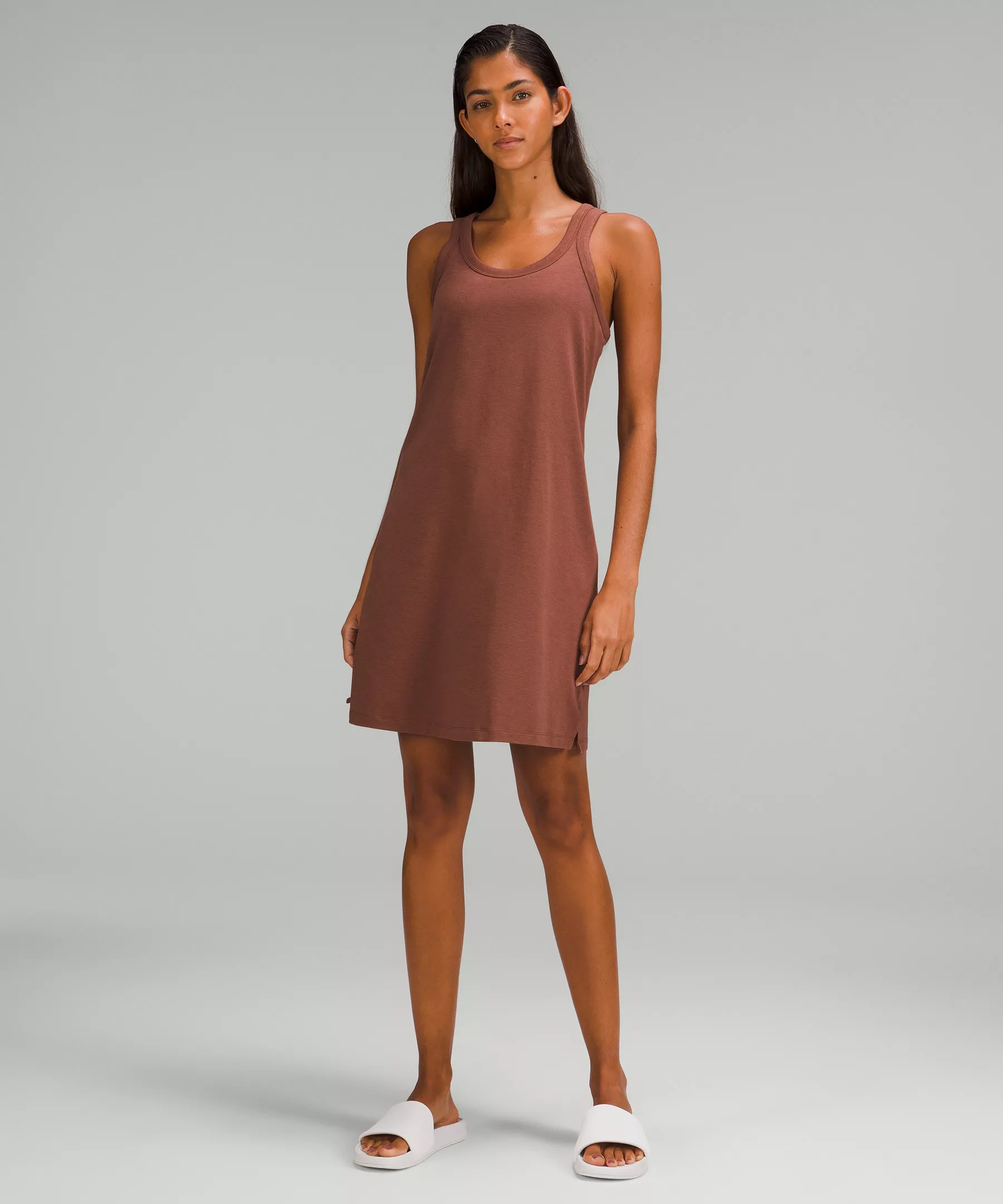 Classic-Fit Cotton-Blend Scoop Dress | Lululemon (US)
