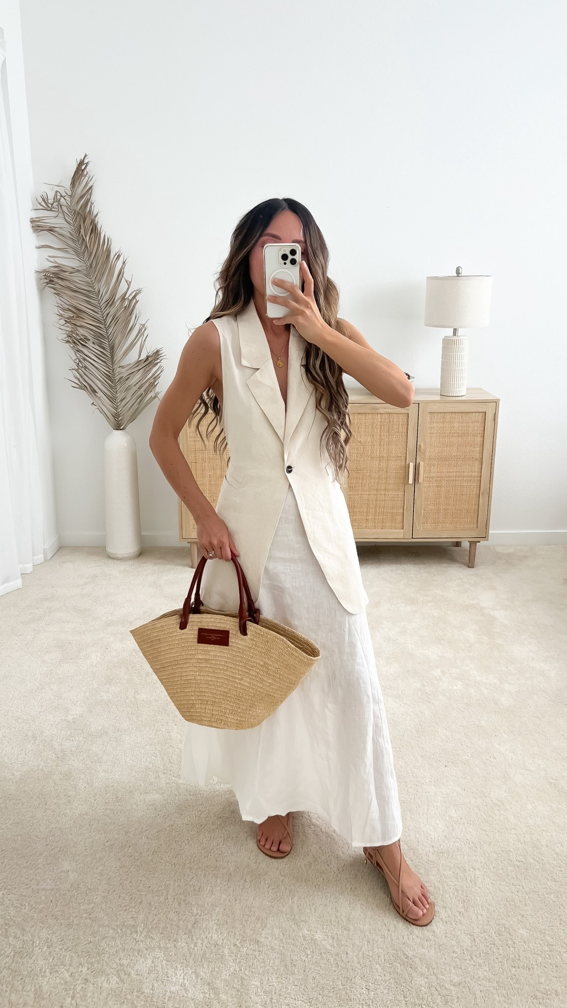 Casual summer outfit, chic summer outfit, elevated casual summer outfit, summer outfits, vacation outfits, european summer outfits, european summer outfit, brunch outfit, resort outfits, travel outfits, white maxi skirt outfit, white long skirt outfit, white linen skirt outfit, linen vest outfit, long vest outfit, long linen vest outfit, raffia bag, raffia tote bag, sezane bag, sezane raffia basket bag, sezane raffia bag, sezane raffia tote, basket bag, straw bag, straw tote, summer bag, summer tote, lace up sandals, summer sandals, summer shoes, summer shoe trends, amazon fashion, amazon finds

#LTKSummerEdit 

#LTKFindsUnder50 #LTKTravel #LTKSeasonal #LTKItBag #LTKPetite #LTKStyleTip #LTKSaleAlert #LTKFindsUnder100 #LTKShoeCrush