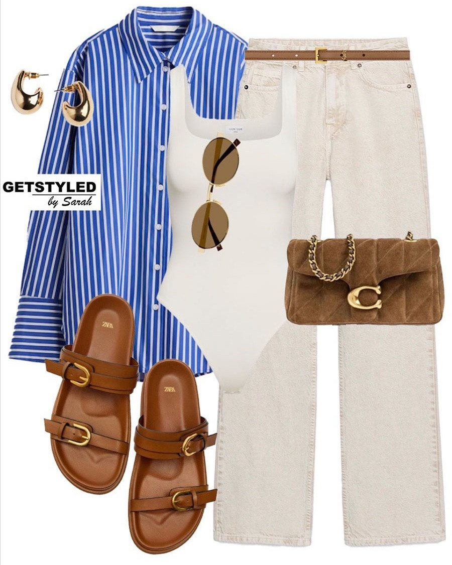 Striped shirts for spring/summer 💗

#spring #summer #stripes #shirt #sandals jeans

#LTKspring #LTKstyletip #LTKsummer