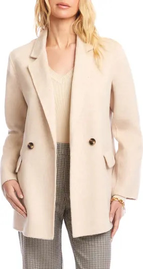 Brushed Wool Blend Blazer | Nordstrom