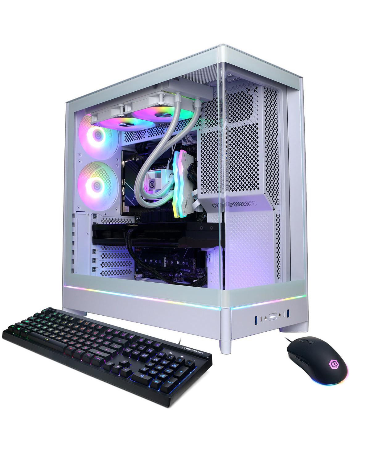 CyberPowerPC Gamer Supreme Liquid Cooled Gaming Desktop Computer, Intel Core i7-14700KF 3.4GHz, 32GB Ram, 2TB Ssd, Nvidia GeForce Rtx 5070 Ti 16GB | Macy's