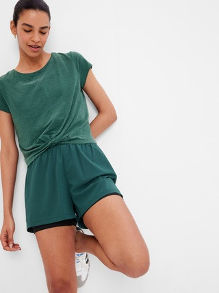 GapFit Breathe Shrunken T-Shirt | Gap (US)