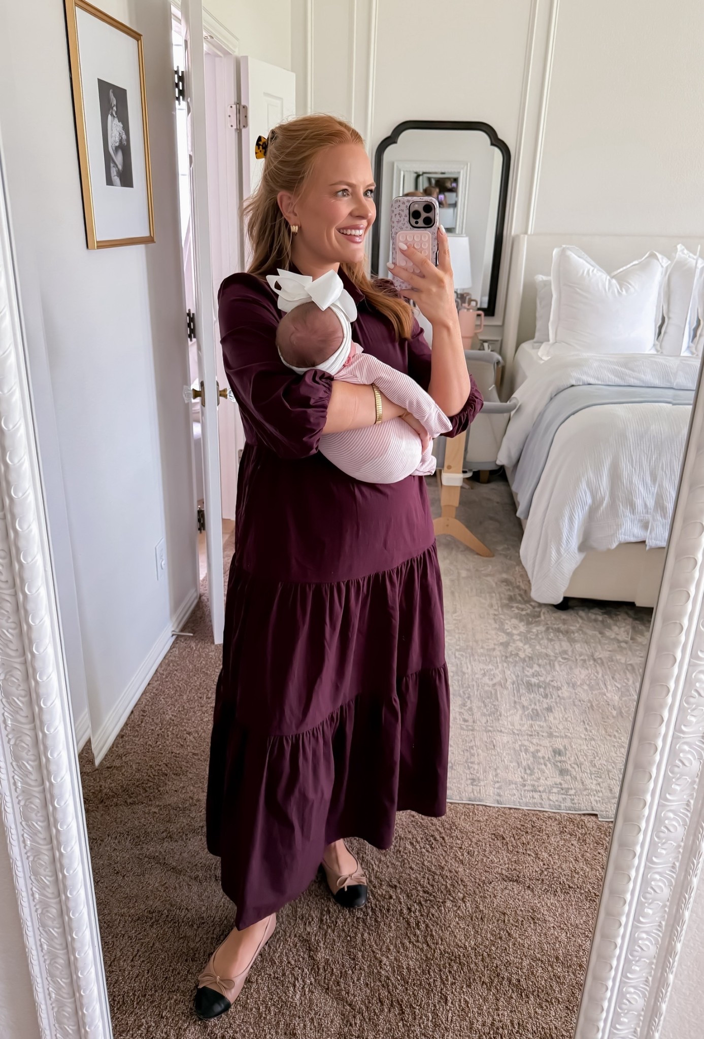 This dress is the perfect color for fall! 🍂