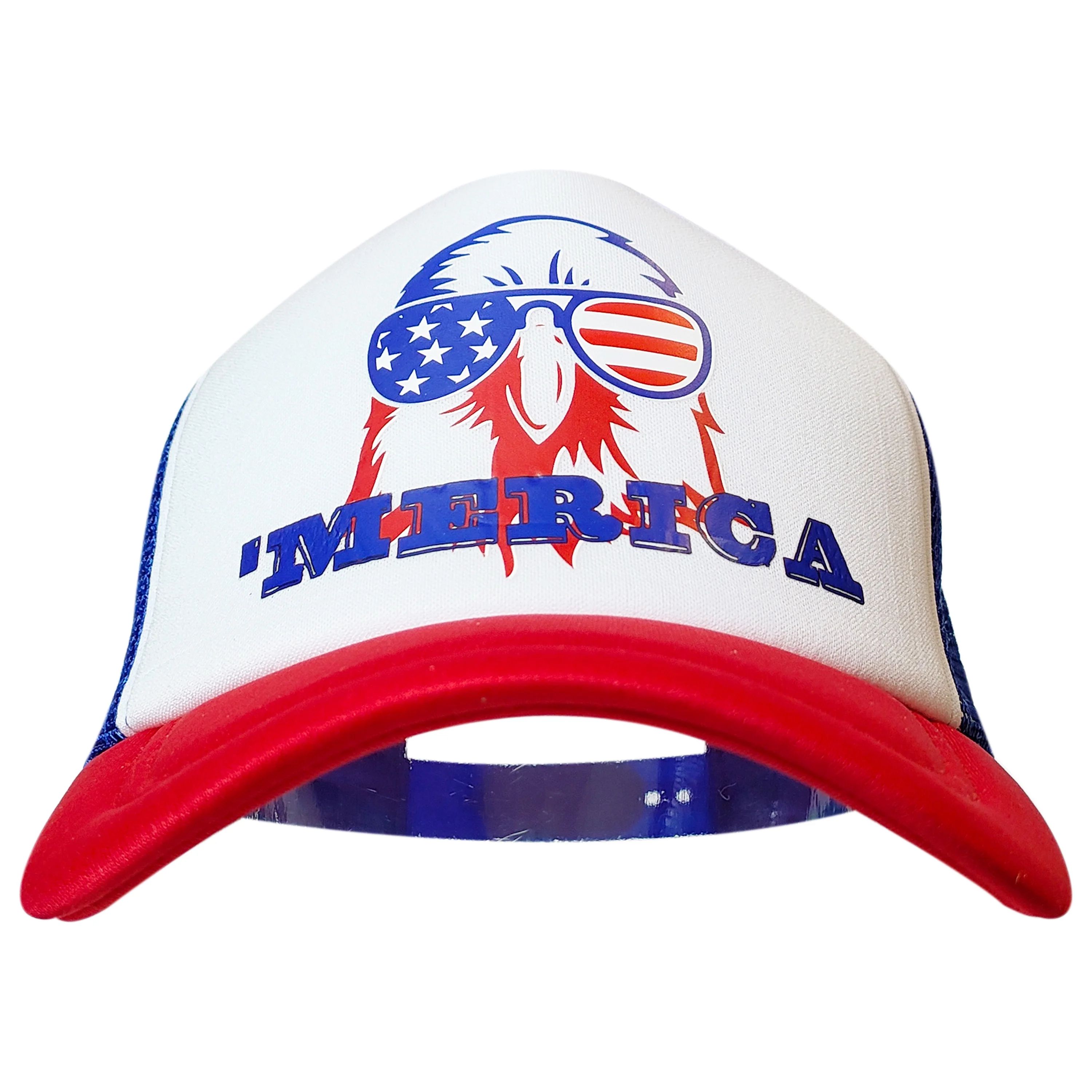 Way to Celebrate Patriotic Eagle Trucker Hat | Walmart (US)