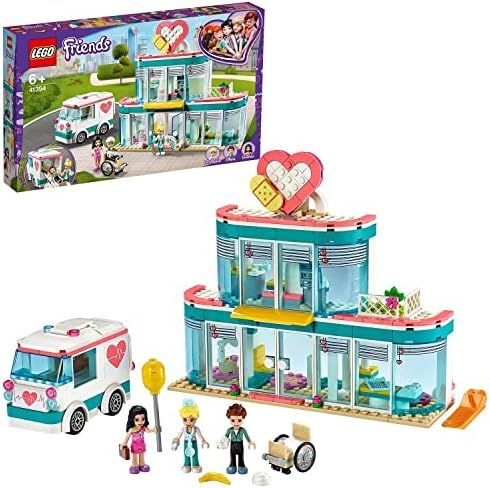 LEGO 41394 Friends Heartlake City Hospital Playset with Emma and 2 Other Mini Dolls, for Girls and B | Amazon (US)