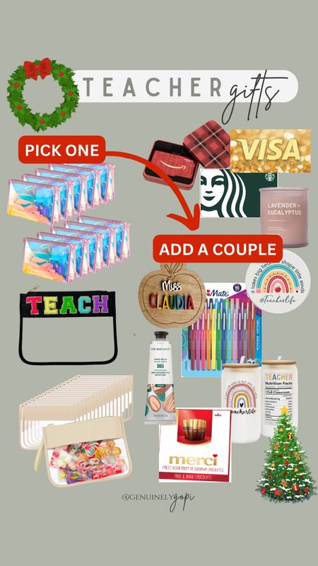 teacher gift ideas, gift guide, gifts for teachers, holiday gift guide

#LTKHoliday #LTKkids #LTKGiftGuide
