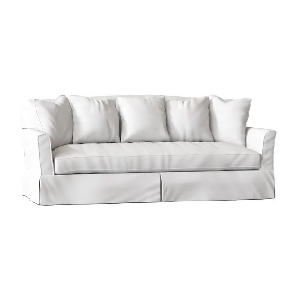 Fairchild 90'' Flared Arm Slipcovered Sofa with Reversible Cushions | Wayfair Professional