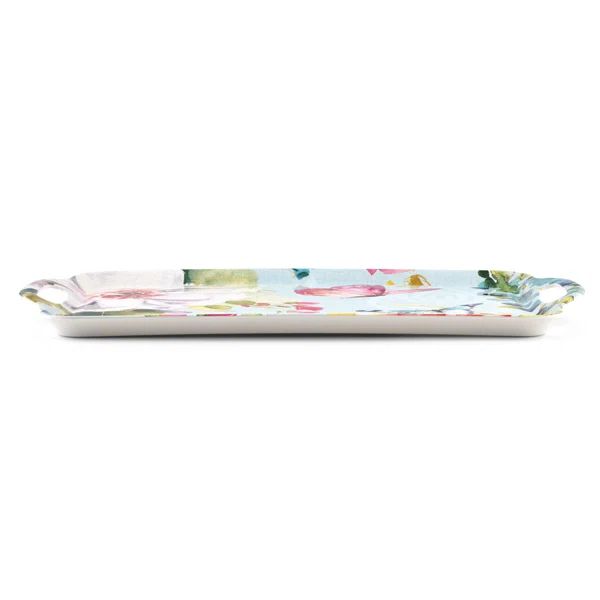 Pimpernel Colorful Breeze Large Melamine Hndld Tray 18.9 X11.6" | Wayfair North America