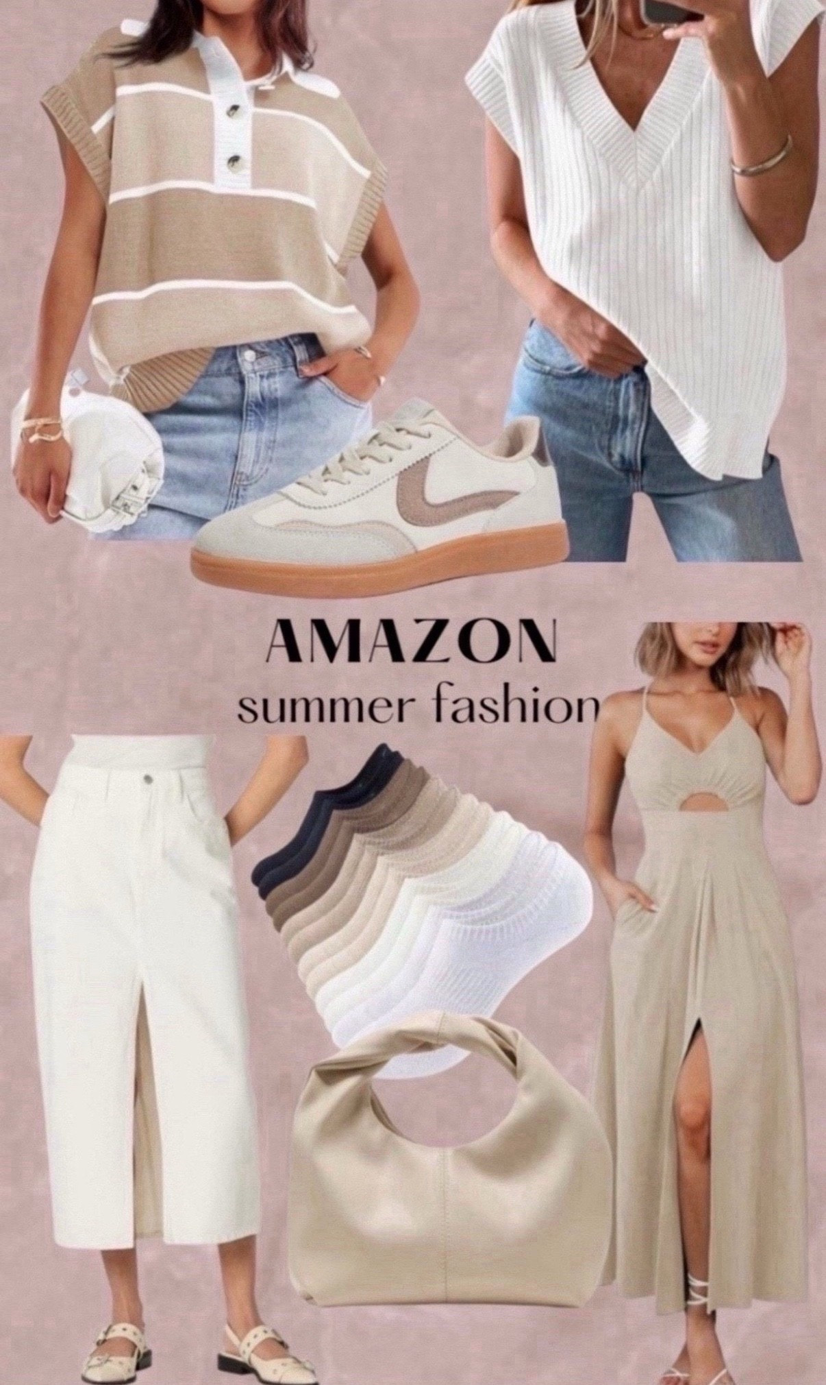 Pre fall fashion finds. Neutral fashion. Black and white fashion 



#amazonn#summerfashion #bethany 

#LTKSeasonal #LTKSummerEdit