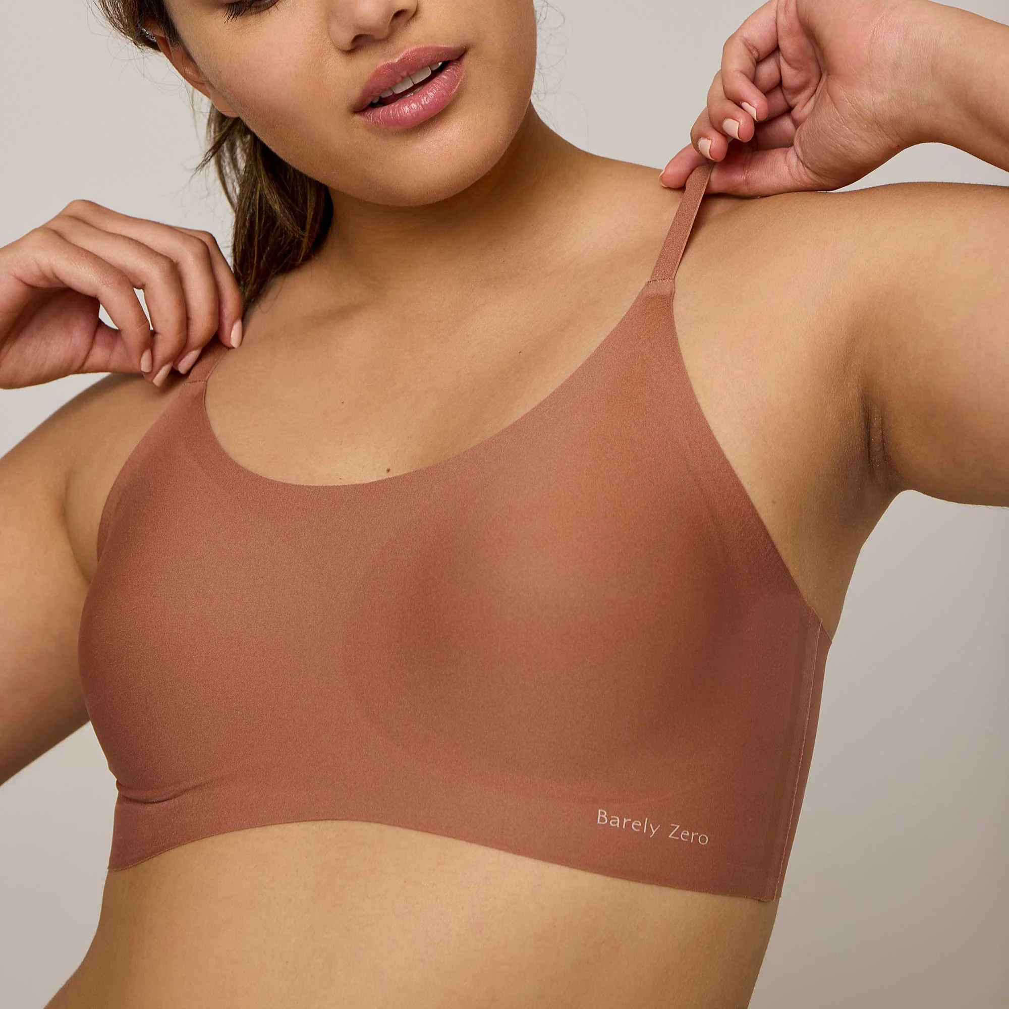Barely Zero Spaghetti Strap Wireless Bra | NEIWAI