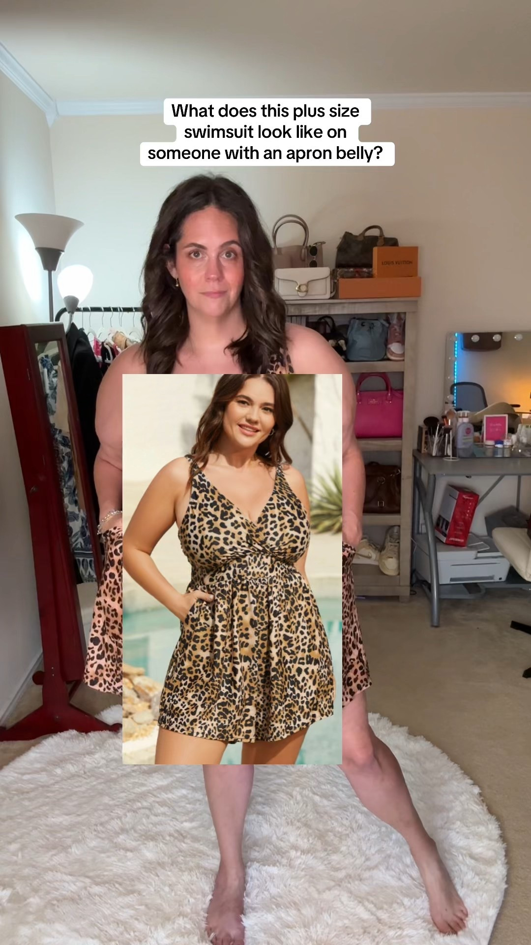 Wanna know what this swimsuit looks like on a plus size apron belly? Let’s find out! 

#LTKSwim #LTKPlusSize