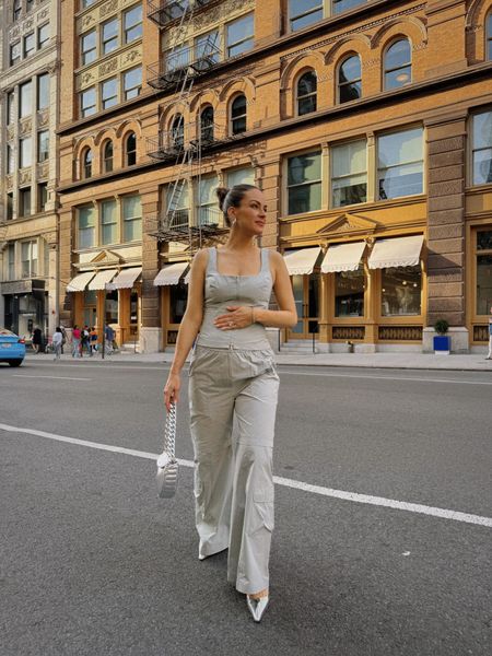 Outfit for dinner in NYC. S pants & top. Heels fit TTS.
Codes- RW Fine:ALOPROFILE
& Tarte: ALOPROFILE

#LTKStyleTip #LTKSeasonal