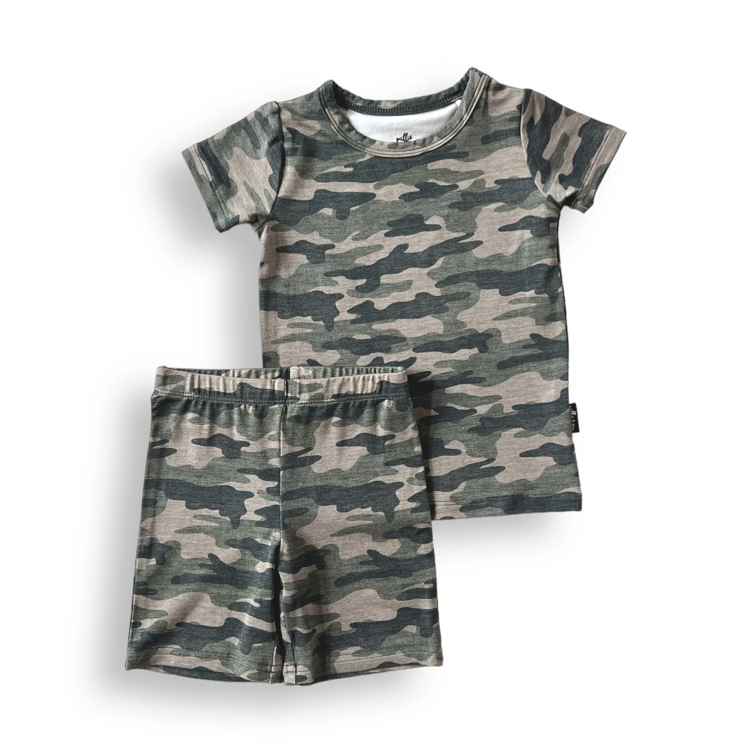 TWO PIECE SHORTIE SET- Chris Camo | millie + roo