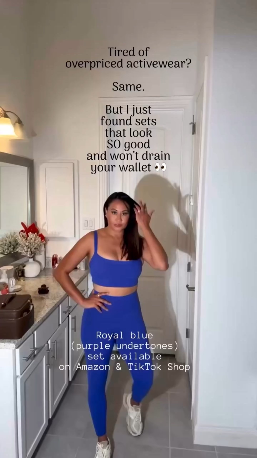 Comment SHOP below to receive a DM with the link to this post on my LTK ⬇️ #ltkgrwm #ltkootd #ltkdayinmylife #workoutsets #amazonhaul #tiktokshop #activewear