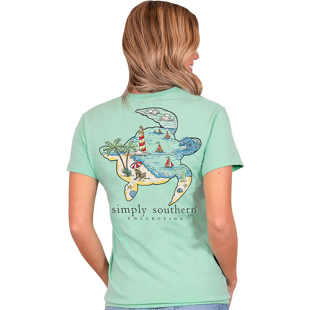 Simply Southern Women's Sea Short-Sleeve T-Shirt | Academy | Academy Sports + Outdoors