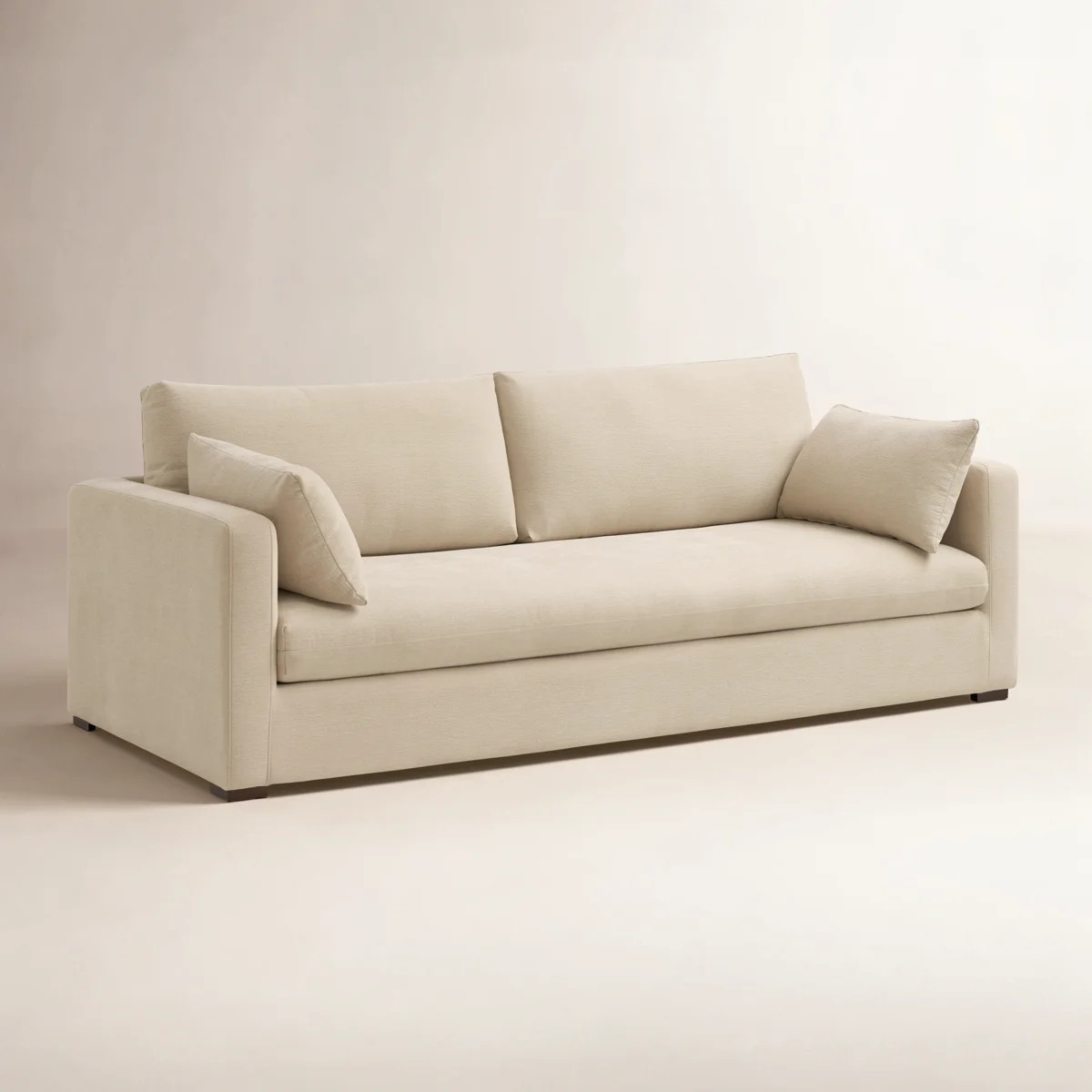 Haven 87.8" W Upholstered Sofa,Beige | Wayfair North America