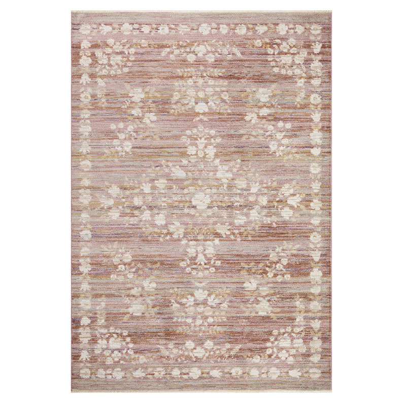 Provence Performance Rug - Avignon Rose, 7' 10" x 10' | The Company Store