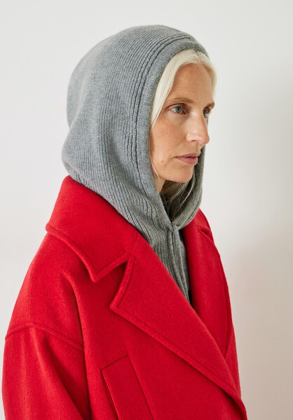 Rib Knitted Hood | Hush UK