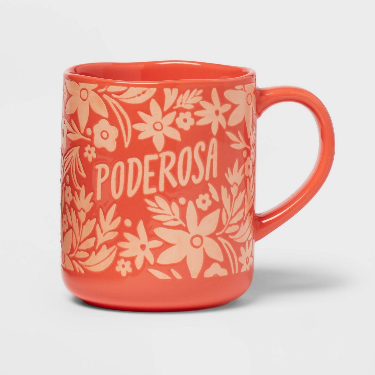 16oz Stoneware Poderosa Mug Red - Opalhouse™ | Target
