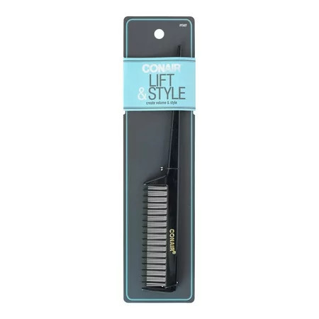 Conair Lift & Style Professional Volumizing Teasing Comb Black | Walmart (US)