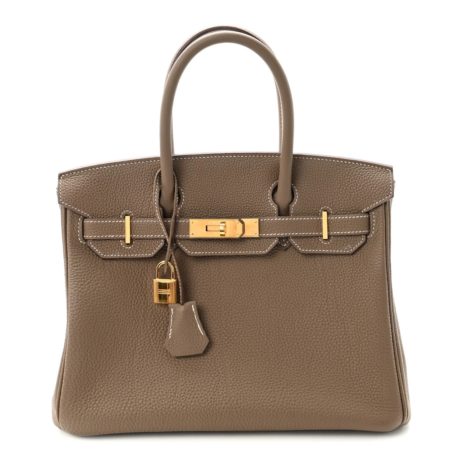 Togo Birkin 30 Etoupe | FASHIONPHILE (US)