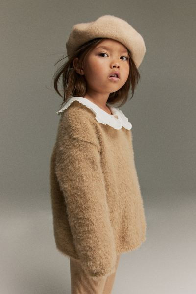 Fluffy-knit Sweater | H&M (US + CA)